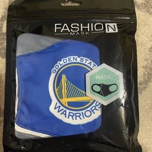 Golden state warriors face mask